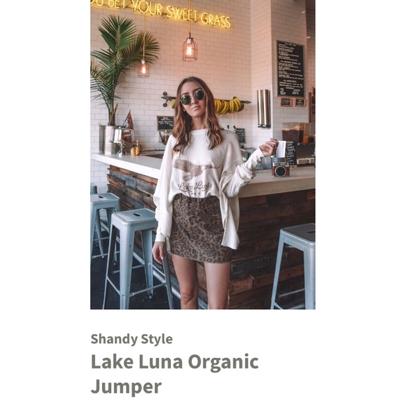 🌿 Spell Luna Lake Jumper • Organic Cotton Size S - Picture 11 of 11